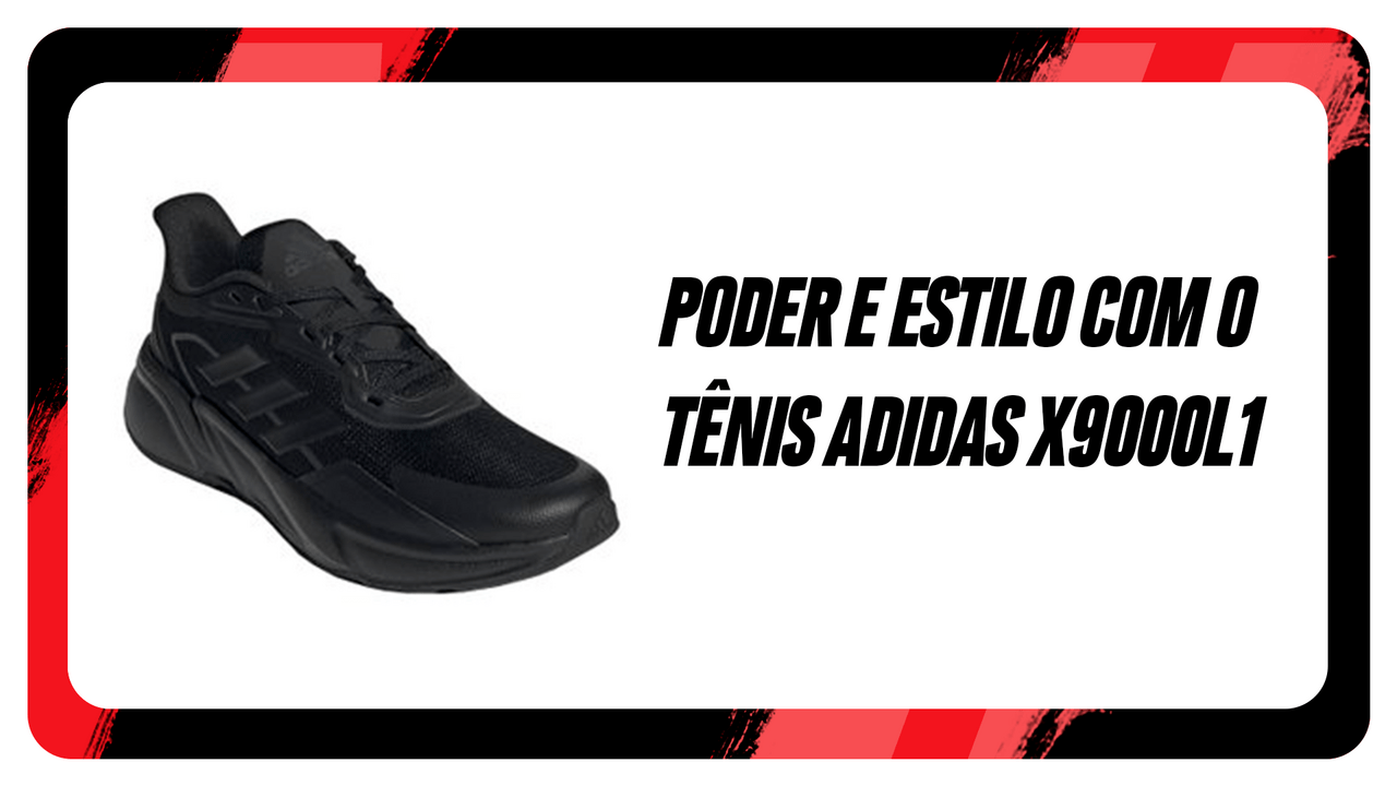 Hermh ブラックメタル　BLACKL Tênis Adidas X9000L1 Masculino H00555 - Ativa Esportes